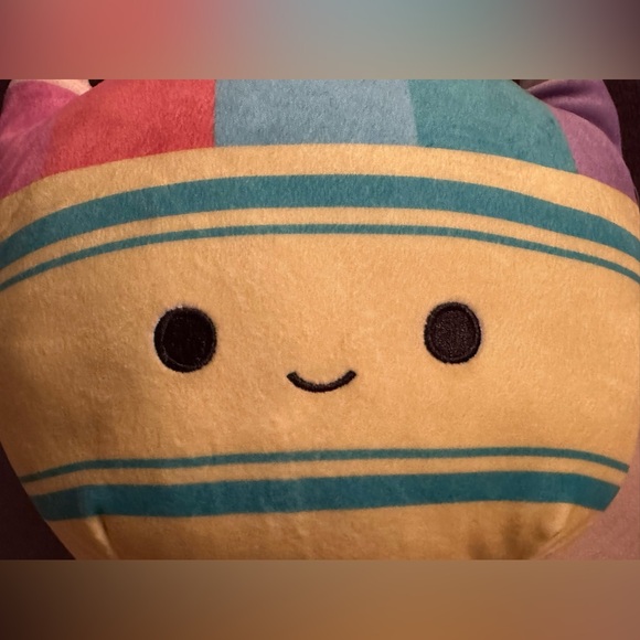 Kellytoy Cade the Crayons Squishmallow Back to School Squad Plush Stuffed Toy 8” - Picture 3 of 13